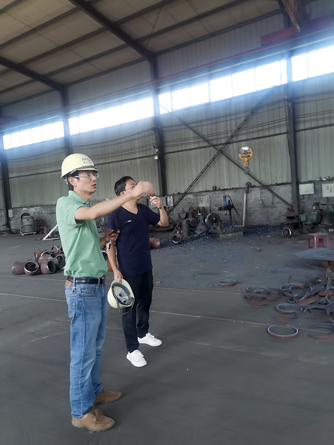 Representatives of ABS is inspecting our factory(图2)