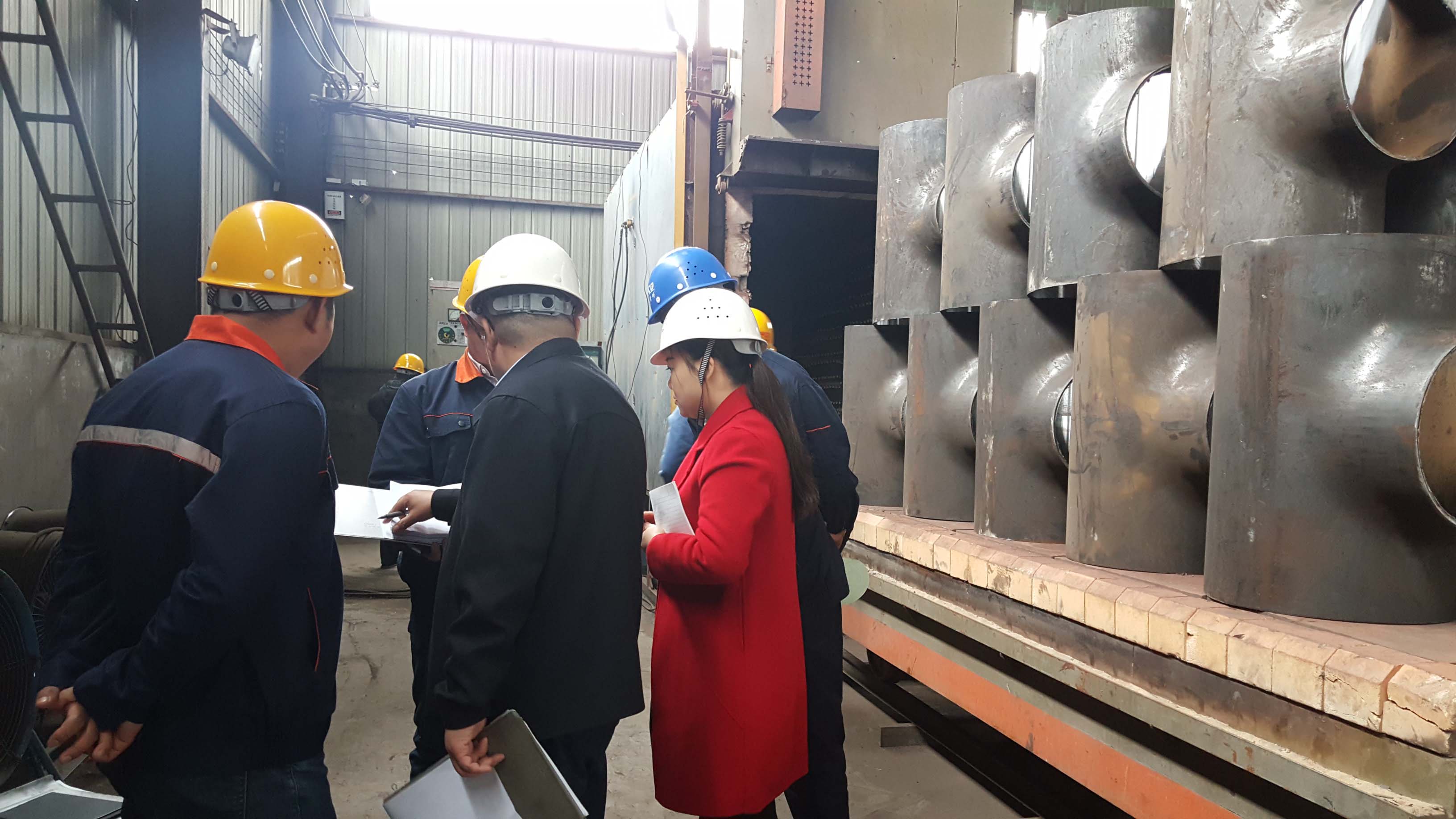 The PED audit team came to the factory for annual review.(图5)