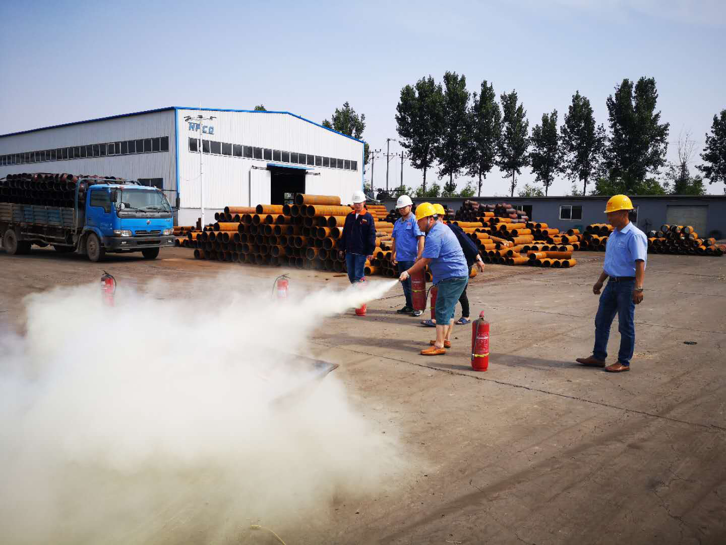 Our company organized yearly regular fire drill on 12th, June 2018(图2)